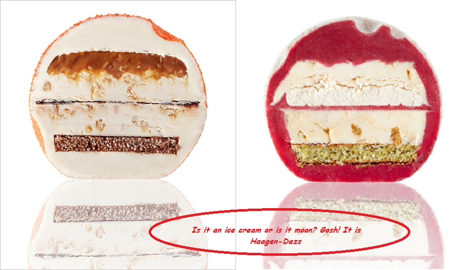 When Haagen-Dazs Ice Cream Was Turned Into Lunar Surface
